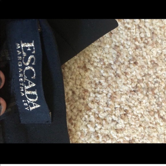 2/$20. Black Escada vintage midi skirt - Picture 2 of 4